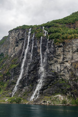 The Seven Sister waterfall
