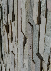 Natur Stein Wand aus Sandsteinen