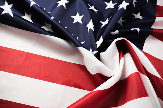 American flag waving background. Independence Day, Memorial Day, Labor Day - Image.