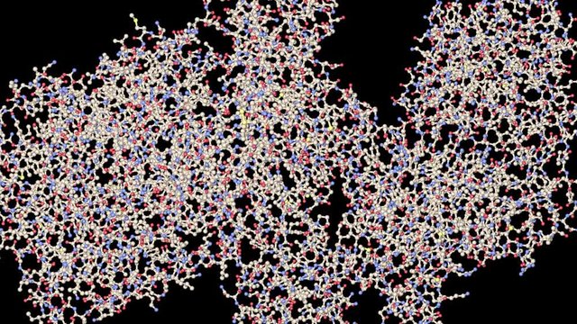Botulinum molecule 3d animation 