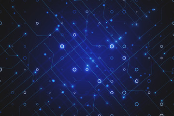 Abstract circuit texture