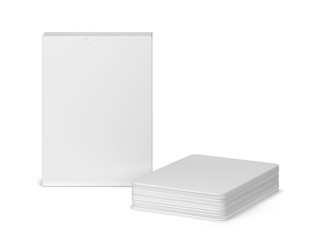 Playing cards mockup