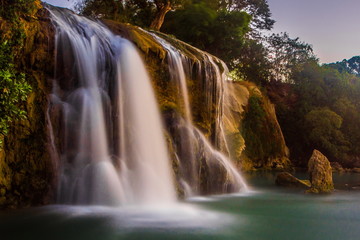 Fototapeta na wymiar Toroan waterfall, madura, east java, indonesia