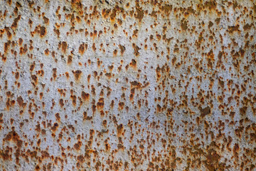 Rusty stain metal
