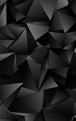 Triangular 3d, modern background