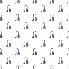 House vacuum cleaner pattern seamless vector repeat for any web design