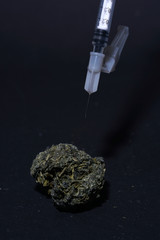 Jiaogulan herb is also referred to as the herb of the immortals and sold.