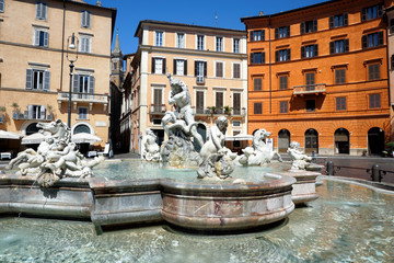 Obraz na płótnie Canvas Piazza Navona in Rome