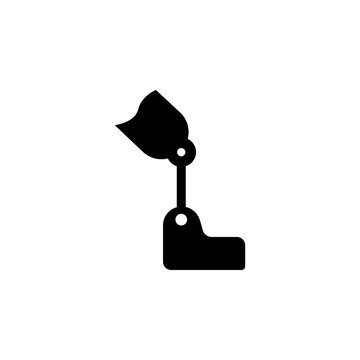 recommend clip art: medical handicap prosthesis outline icon. Signs and symbols can be used for web, logo, mobile app, UI, UX