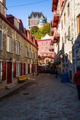 Fototapeta na wymiar Old town of Quebec, Canada
