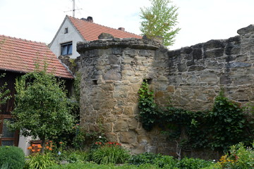 Stadtmauer in Zeil am Main