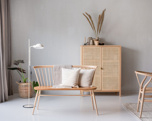 Einrichtung in gedeckten Farben in Skandinavischem Design