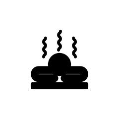 massage and spa outline icon. Signs and symbols can be used for web, logo, mobile app, UI, UX