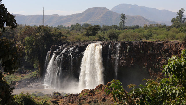 Cataratas del Nilo Azul, Etiop&iacute;a.