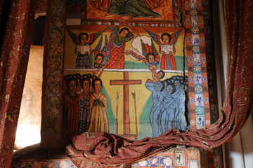 Monasterio Azewa Mariam, Península Zege, Lago Tana, Etiopía