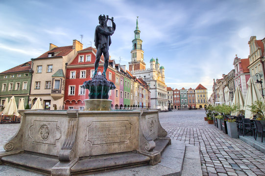 City center and town hall - Poznan - Poland