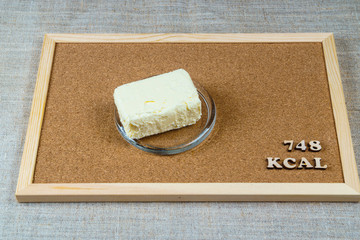 calorie butter 748 kcal 100 grams diet