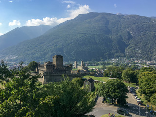 Fototapeta na wymiar Castelgrande, Bellinzona, Switzerland