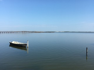 Naklejka premium Lago di lesina 