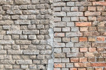 Old bricks as a background