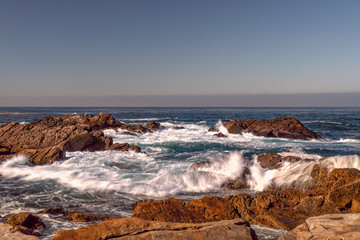 Fototapeta na wymiar Dusk at Point Lobos State Natural Reserve