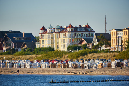impression of baltic town Seebad Bansin on Usedom