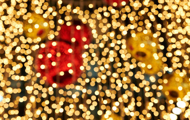 christmas glitter ball bauble
