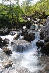 Waterfall, Lost Valley, Glen Coe