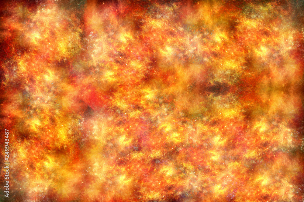 Poster artistic multicolored unique soft smooth fiery artwork background