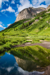 Vertical scenic of Colorado Wilderness
