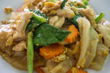 delicious dish of food with vegetables