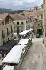 Obraz premium Village of Burgos. Castilla y Leon. Spain