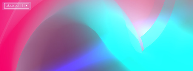 Glowing abstract vector background