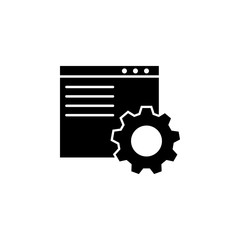 Obraz premium Web development, coding icon. Element of web development icon. Premium quality graphic design icon. Signs and symbols collection icon for websites, web design