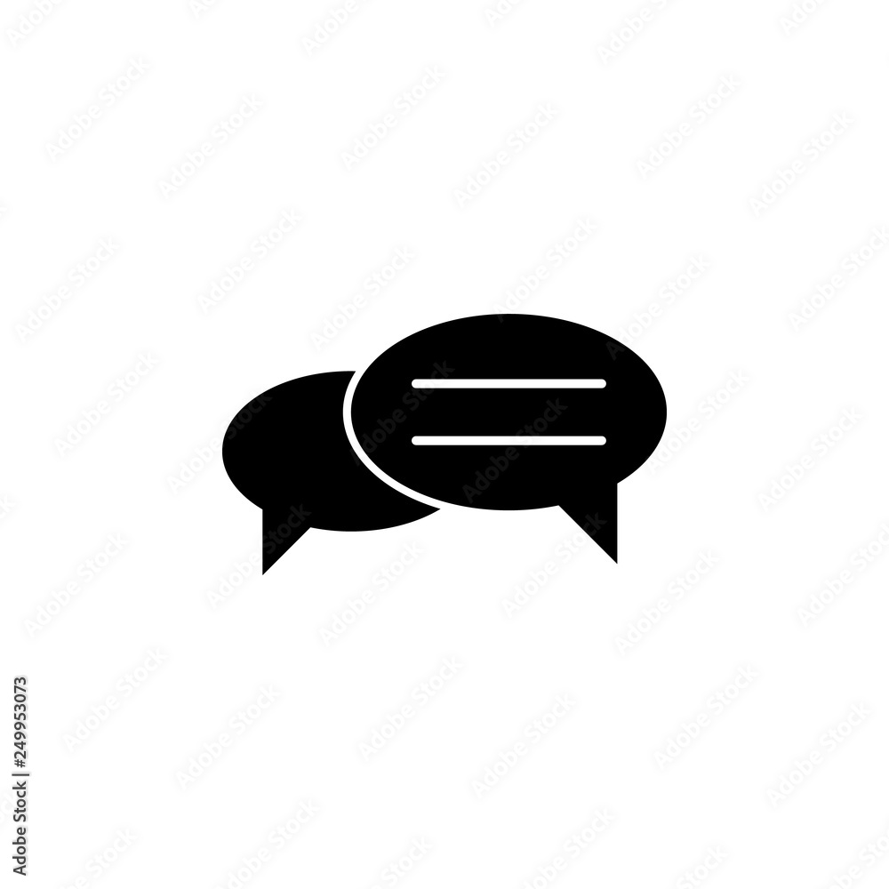 Poster web development, customer review icon. element of web development icon. premium quality graphic desi