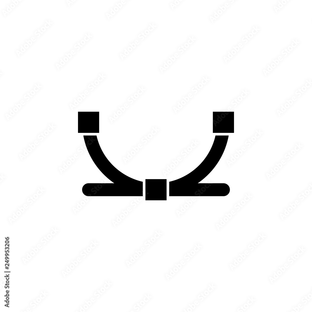 Poster web development, illustration icon. element of web development icon. premium quality graphic design 