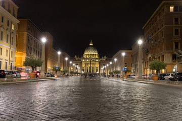 Obraz premium View of Basilica di San Pietro
