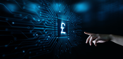Pound Currency Business Banking Finance Technology Concept