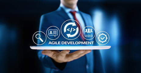 Agile Software Development Business Internet Techology Concept
