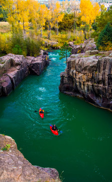 Kyaking Baker's Crossing