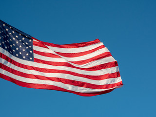 American Flag Flying