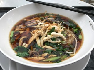 Thai Noodle with Meat and Vegetables