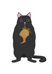 ねことまたたび01