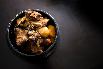 Braised Short Ribs - Korean Food Galbi jjim