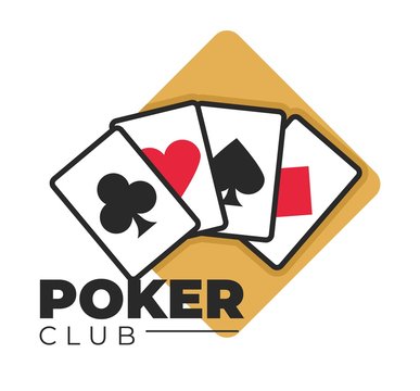 Poker club gambling and casino games play cards