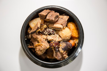 Braised Short Ribs - Korean Food Galbi jjim