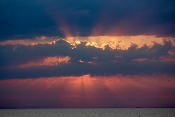 Dawn over Baltic Sea 