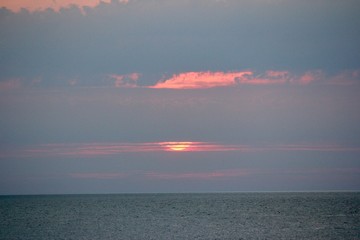Dawn over Baltic Sea