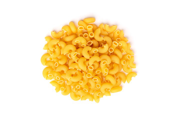 Pasta isolated on white background.