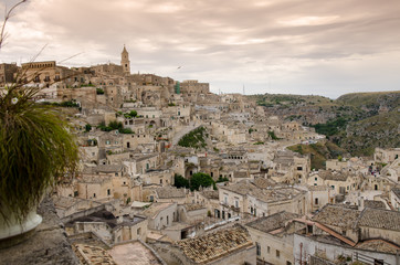 Obraz premium Historic town of Matera, European capital of culture 2019